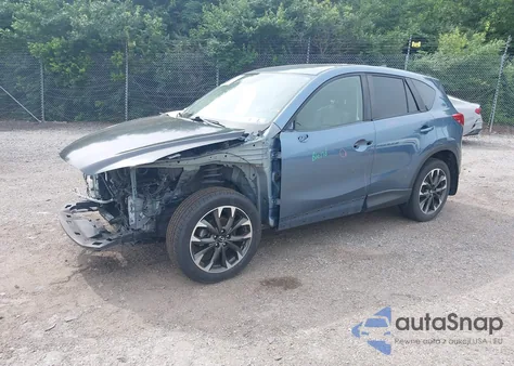 2016 Mazda Cx-5 Grand Touring z USA, uszkodzony, nr VIN JM3KE4DY6G0655427